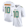 M.Dolphins #10 Jacob Rodriguez Player White Fashion Home Game BALCE Stitched Jerseys