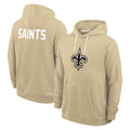 NO.Saints ## Saints Blank Player Gold Pullover Hoodies Limited BALCE Stitched Jerseys