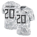 T.Titans #20 Tony Pollard Player Arctic Camo Limited Salute to Service Home Game BALCE Stitched Jerseys