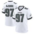 P.Eagles #97 Moro Ojomo Player White Game Home BALCE Stitched Jerseys