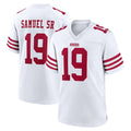 SF.49ers #19 Deebo Samuel Sr. Player White Game Home BALCE Stitched Jerseys