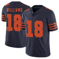 C.Bears #18 Caleb Williams Player Navy Blue Alternate Vapor Untouchable Limited BALCE Stitched Jerseys