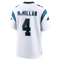 C.Panthers #4 Tetairoa McMillan Player White Home Game BALCE Stitched Jerseys