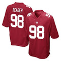 NY.Giants #98 DJ Reader Player Red Home Game BALCE Stitched Jerseys