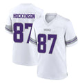 M.Vikings #87 T.J. Hockenson Player White Alternate Home Game BALCE Stitched Jerseys