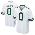 GB.Packers #0 Matthew Golden Player White Home Game BALCE Stitched Jerseys