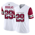 W.Commanders #29 Rasul Douglas Player White Vapor F.U.S.E. Limited Home Game BALCE Stitched Jerseys