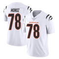 C.Bengals #78 Anthony Munoz Player White Vapor Untouchable Limited Home Game BALCE Stitched Jerseys