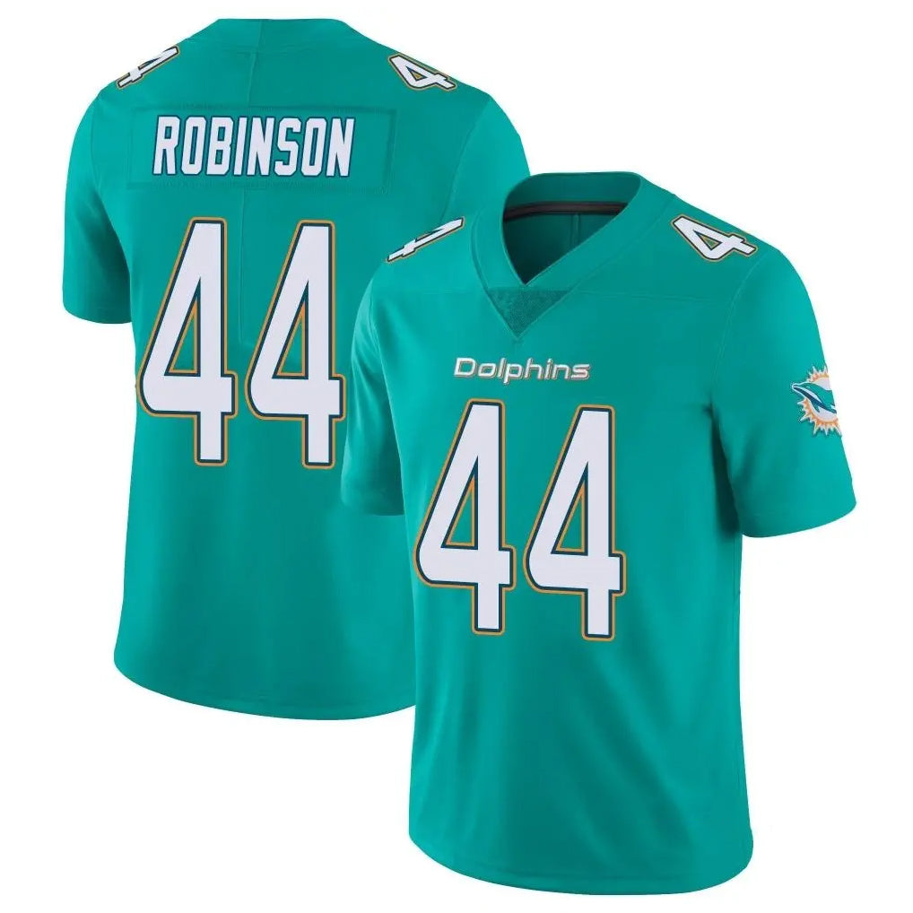 M.Dolphins #44 Chop Robinson Player Aqua Limited Vapor Untouchable Home Game BALCE Stitched Jerseys