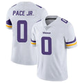 M.Vikings #0 Ivan Pace Jr. Player White Limited Vapor Untouchable Home Game BALCE Stitched Jerseys