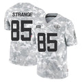 J.Jaguars #85 Brenton Strange Player Arctic Camo Salute To Service Limited Game BALCE Stitched Jerseys