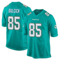 M.Dolphins #85 Greg Dulcich Player Aqua Team Color Home Game BALCE Stitched Jerseys