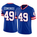 NY.Giants #49 Tremaine Edmunds Player Royal Classic Vapor Home Game BALCE Stitched Jerseys