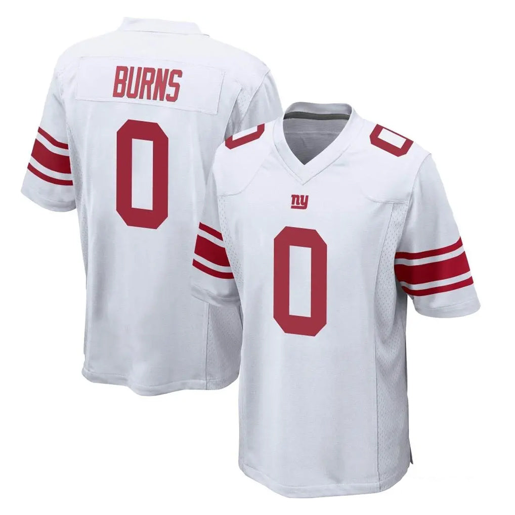 NY.Giants #0 Brian Burns Player White Home Game BALCE Stitched Jerseys