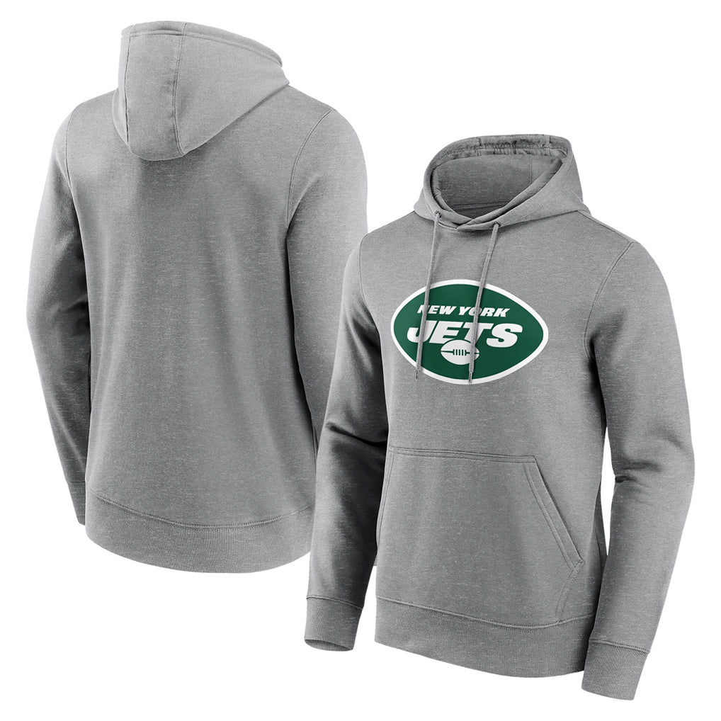 NY.Jets ## Jets Blank Player Gray LOGO Pullover Hoodies Limited Game BALCE Stitched Jerseys