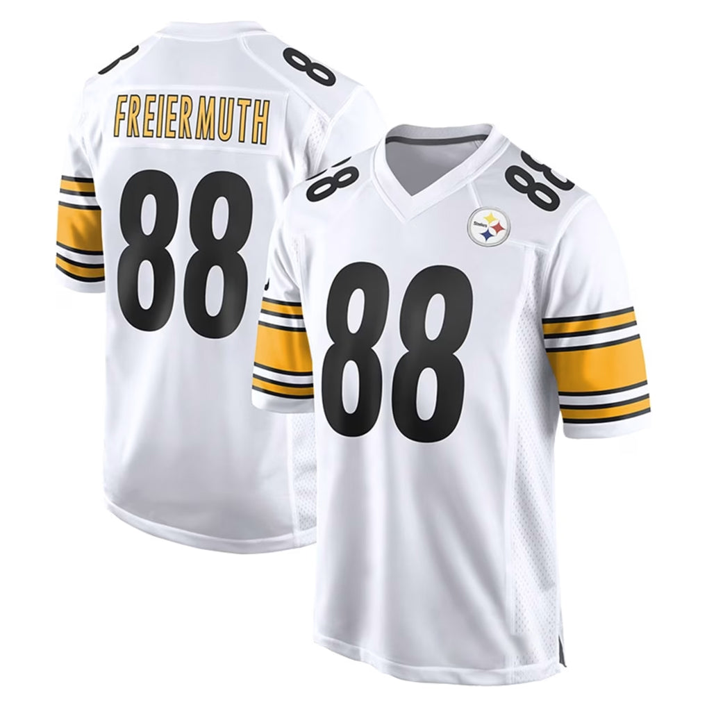 P.Steelers #88 Pat Freiermuth Player White Home Game BALCE Stitched Jerseys