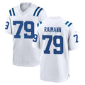 IN.Colts #79 Bernhard Raimann Player White Home Game BALCE Stitched Jerseys