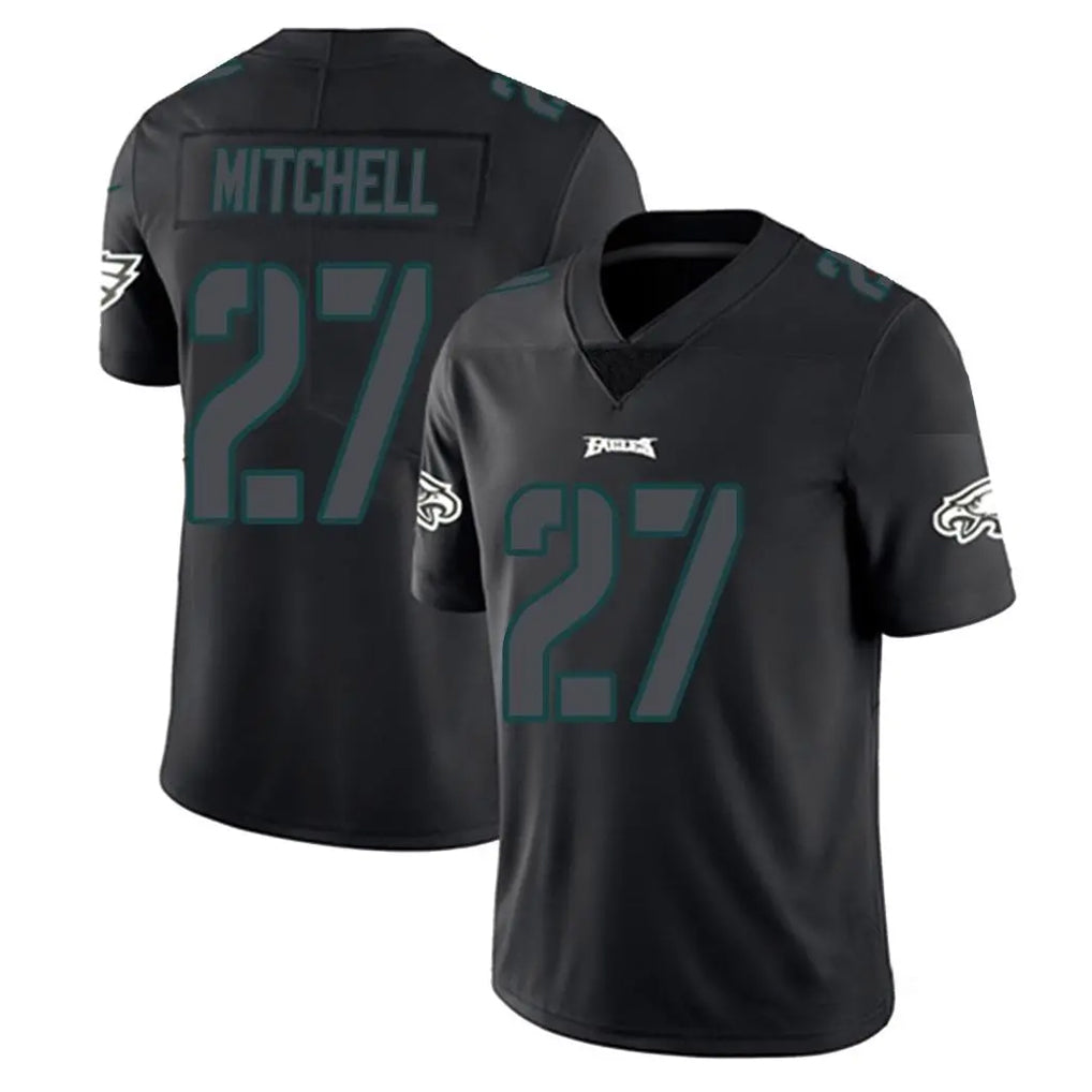 P.Eagles #27 Quinyon Mitchell Player Limited Black Impact Home Game BALCE Stitched Jerseys
