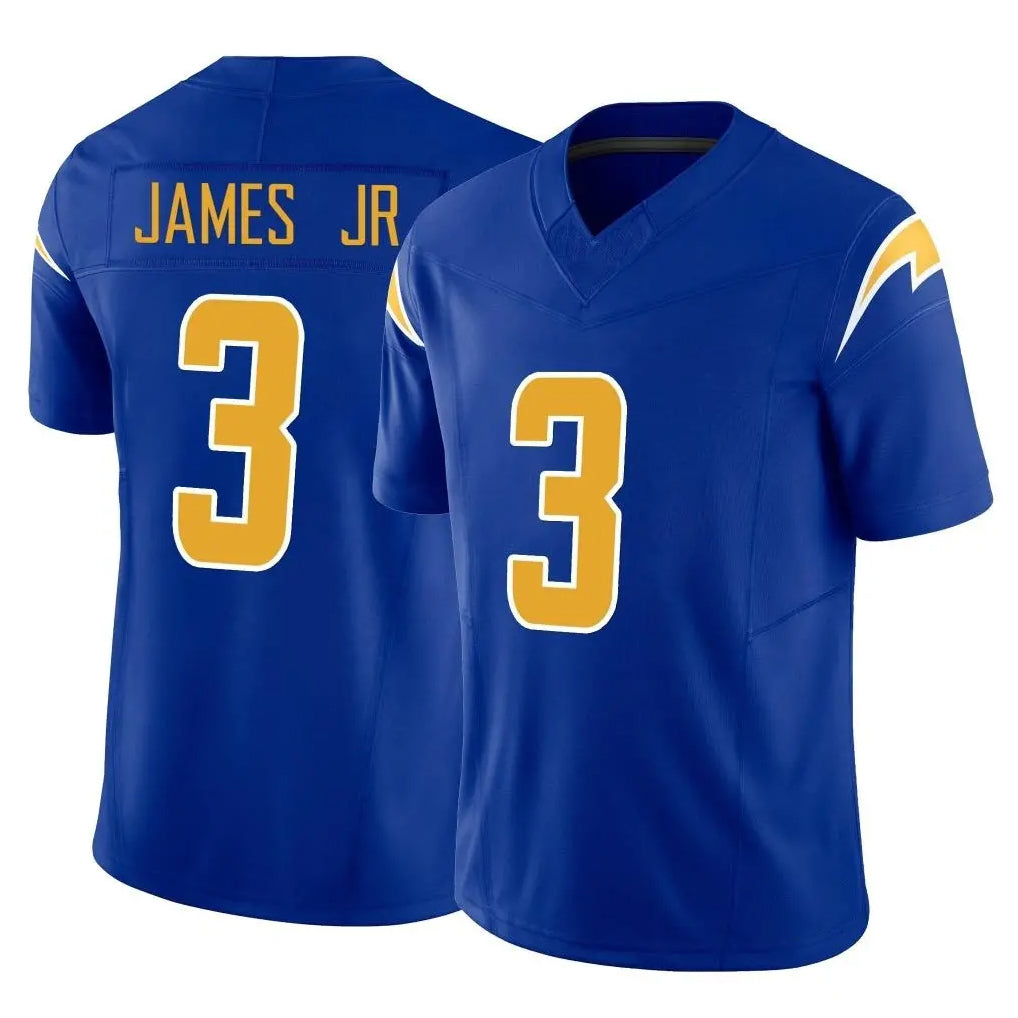 LA.Chargers #3 Derwin James Jr. Player Royal Limited Vapor F.U.S.E. Home Game BALCE Stitched Jerseys
