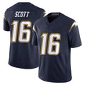 LA.Chargers #16 J.K. Scott Player Navy Vapor F.U.S.E. Limited Home Game BALCE Stitched Jerseys
