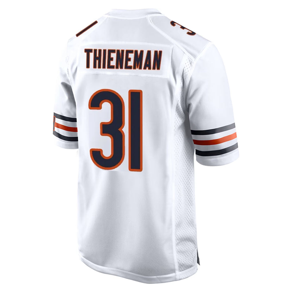 C.Bears #31 Dillon Thieneman Player White Home Game BALCE Stitched Jerseys