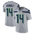 S.Seahawks #14 Sam Darnold Player Gray Limited Vapor Untouchable Home Game BALCE Stitched Jerseys