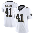 NO.Saints #41 Alvin Kamara Player White Limited Vapor F.U.S.E. Home Game BALCE Stitched Jerseys