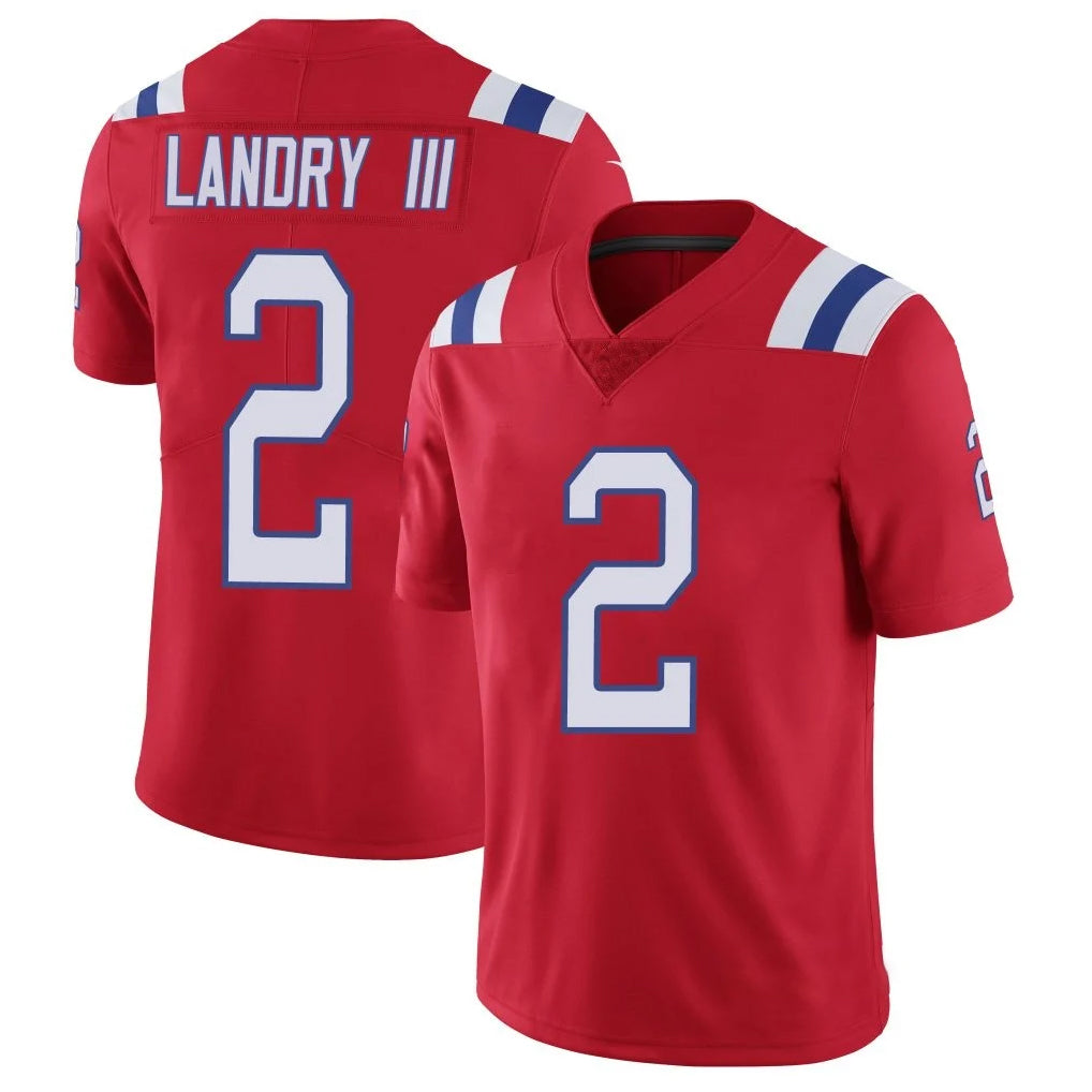 NE.Patriots #2 Harold Landry III Player Red Vapor Untouchable Home Game BALCE Stitched Jerseys