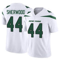 NY.Jets #44 Jamien Sherwood Player White Limited Vapor F.U.S.E. Home Game BALCE Stitched Jerseys