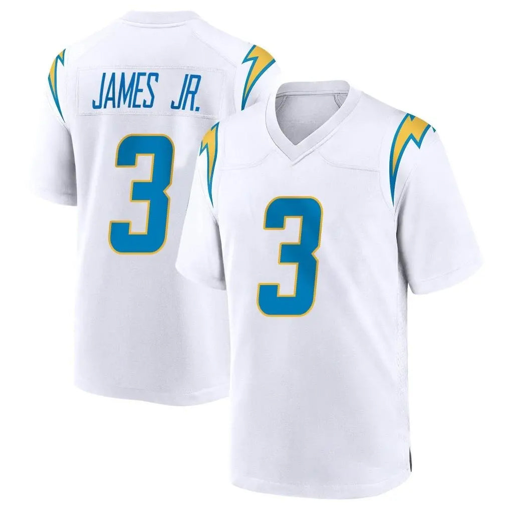 LA.Chargers #3 Derwin James Jr. Player White Home Game BALCE Stitched Jerseys