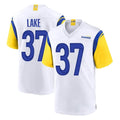 LA.Rams #37 Quentin Lake Player White Home Game BALCE Stitched Jerseys