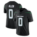 NY.Jets #0 Braelon Allen Player Stealth Black Limited Vapor Home Game BALCE Stitched Jerseys