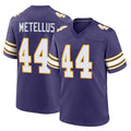 M.Vikings #44 Josh Metellus Player Purple Classic Home Game BALCE Stitched Jerseys