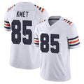 C.Bears #85 Cole Kmet Player White Classic Vapor Limited Home Game BALCE Stitched Jerseys