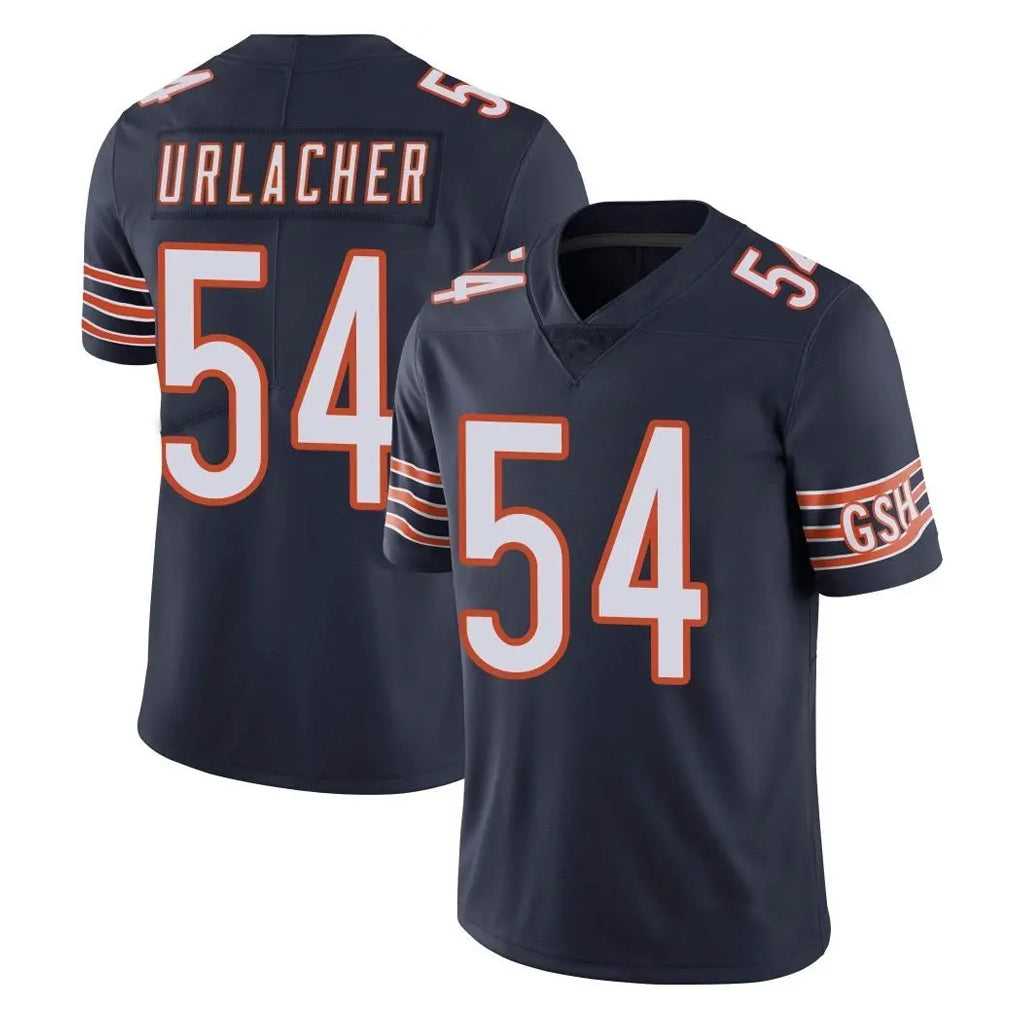 C.Bears #54 Brian Urlacher Player Navy Vapor Untouchable Limited Home Game BALCE Stitched Jerseys