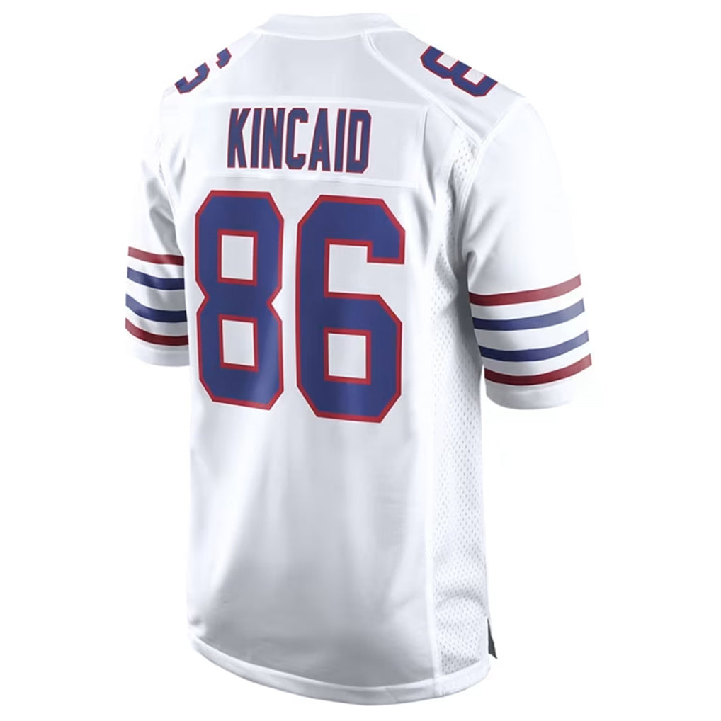 B.Bills #86 Dalton Kincaid Player White Alternate Game BALCE Stitched Jerseys