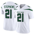 NY.Jets #21 Brandon Stephens Player White Limited Vapor F.U.S.E. Home Game BALCE Stitched Jerseys