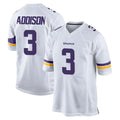 M.Vikings #3 Jordan Addison Player White Home Game BALCE Stitched Jerseys