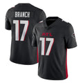 A.Falcons #17 Zachariah Branch Player Black Vapor Untouchable Limited Home Game BALCE Stitched Jerseys