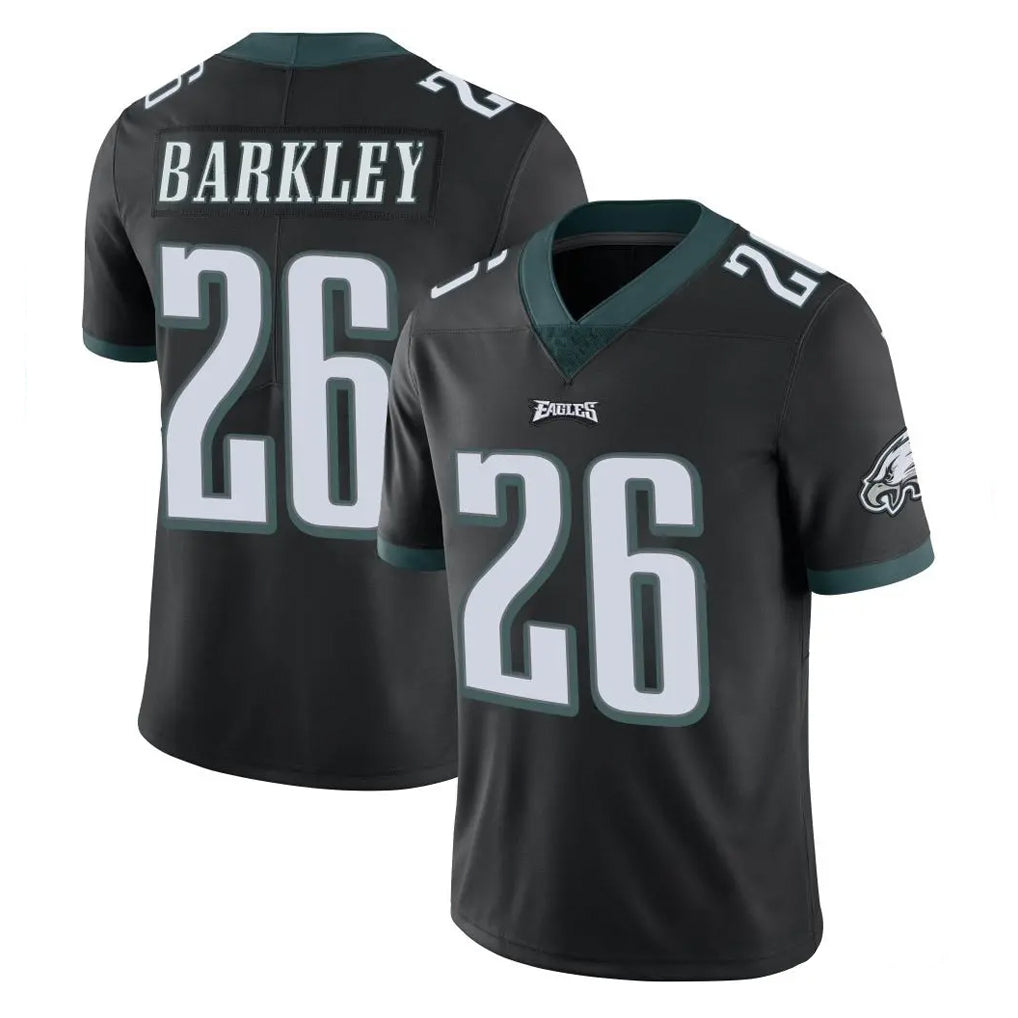 P.Eagles #26 Saquon Barkley Player Black Limited Vapor Untouchable Home Game BALCE Stitched Jerseys