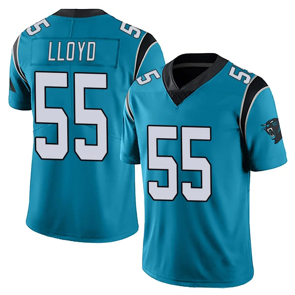 C.Panthers #55 Devin Lloyd Player Blue Vapor Untouchable Limited Game BALCE Stitched Jerseys