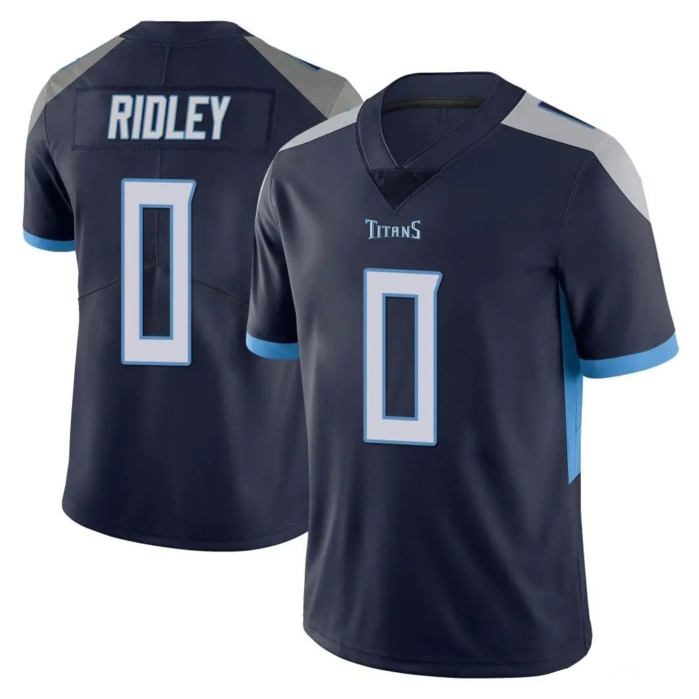 T.Titans #0 Calvin Ridley Player Navy Limited Vapor Untouchable Home Game BALCE Stitched Jerseys