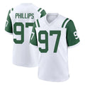 NY.Jets #97 Harrison Phillips Player White Classic Home Game BALCE Stitched Jerseys