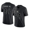 C.Browns #44 Harold Fannin Jr. Player Black Reflective Home Game BALCE Stitched Jerseys