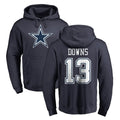 D.Cowboys #13 Caleb Downs Player Navy Pullover Hoodies Limited BALCE Stitched Jerseys