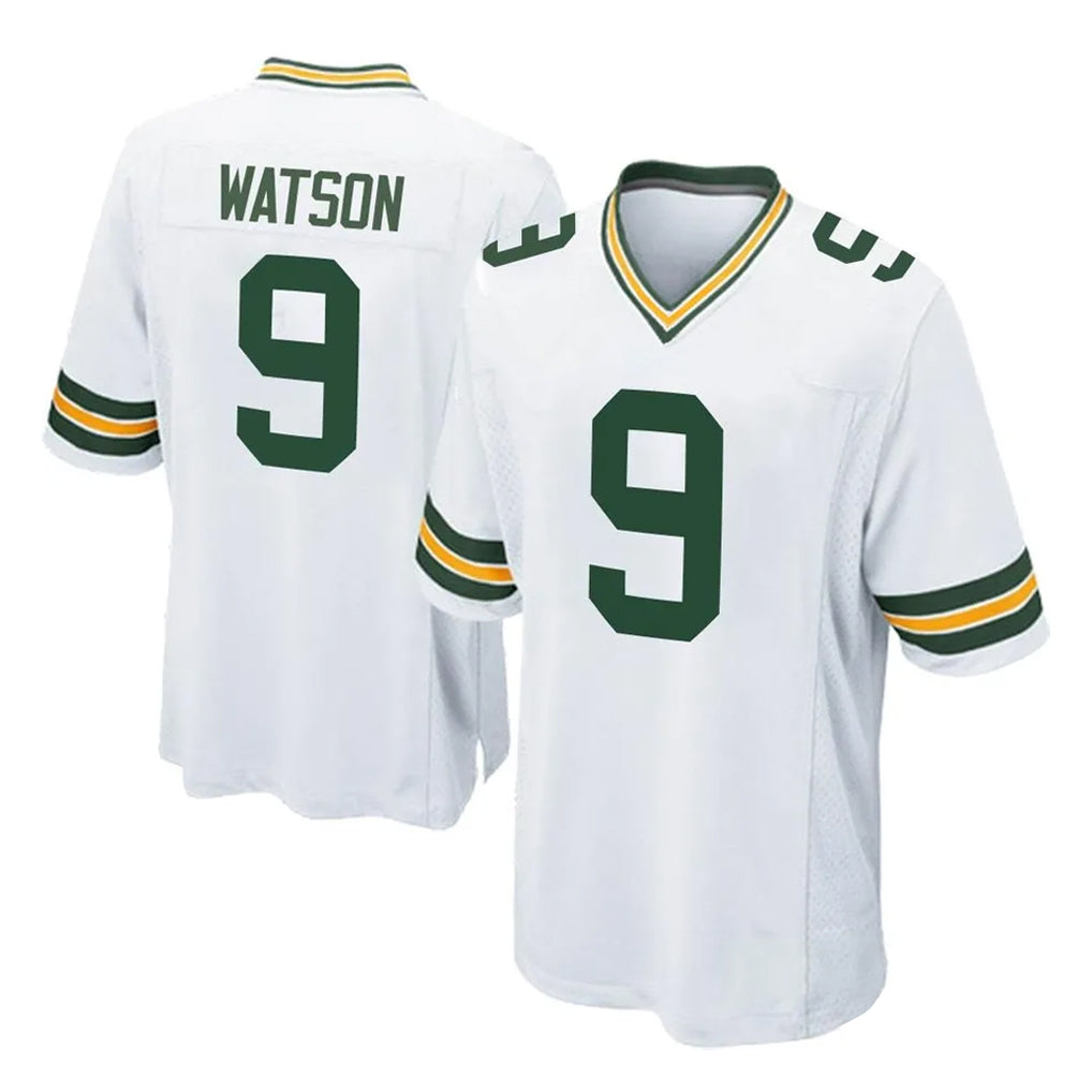 GB.Packers #9 Christian Watson Player White Home Game BALCE Stitched Jerseys