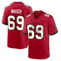 TB.Buccaneers #69 Cody Mauch Player Red Home Game BALCE Stitched Jerseys