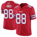 B.Bills #88 Dawson Knox Player Red Vapor Untouchable Limited BALCE Stitched Jerseys
