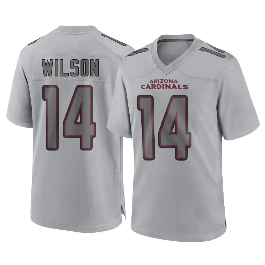 A.Cardinals #14 Michael Wilson Player Gray Fashion Home Game BALCE Stitched Jerseys