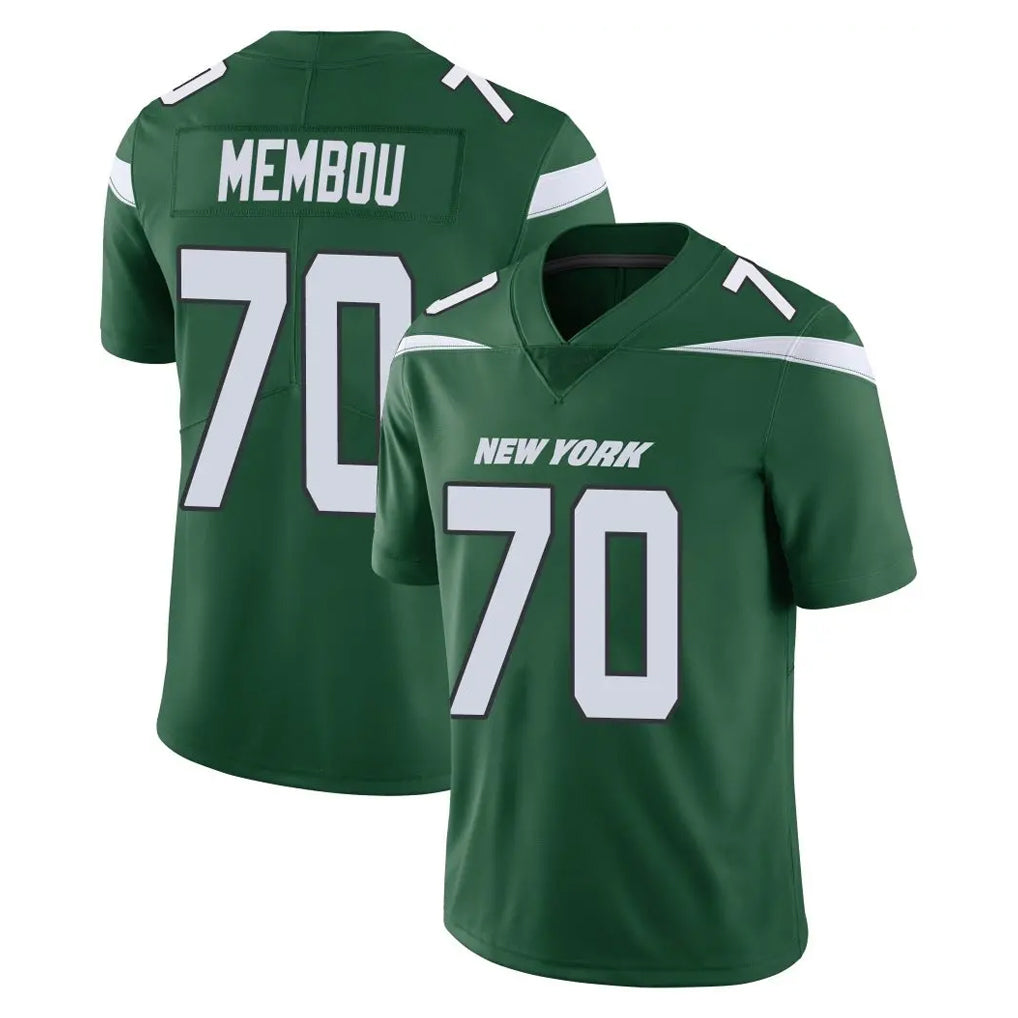 NY.Jets #70 Armand Membou Player Green Limited Vapor Home Game BALCE Stitched Jerseys